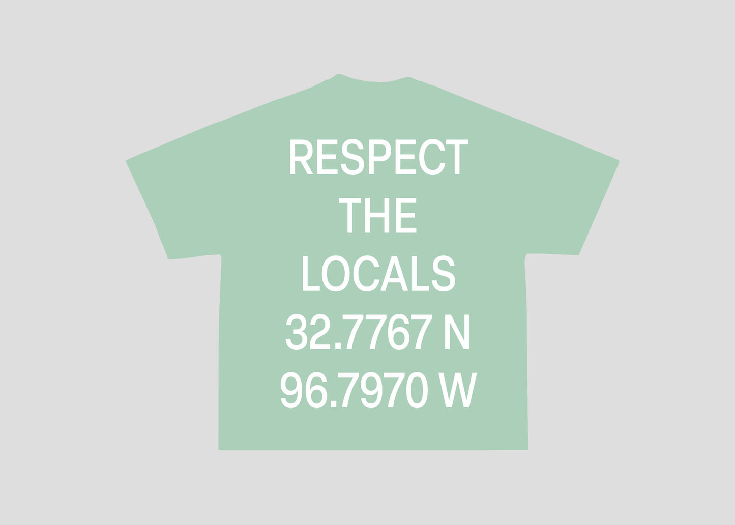 Locals Over-sized Box Tee