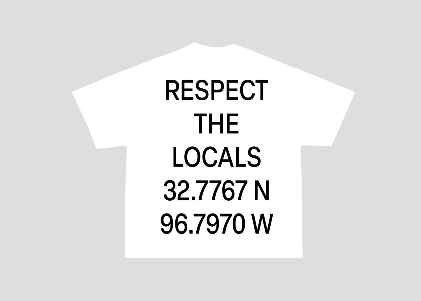 Locals Over-sized Box Tee