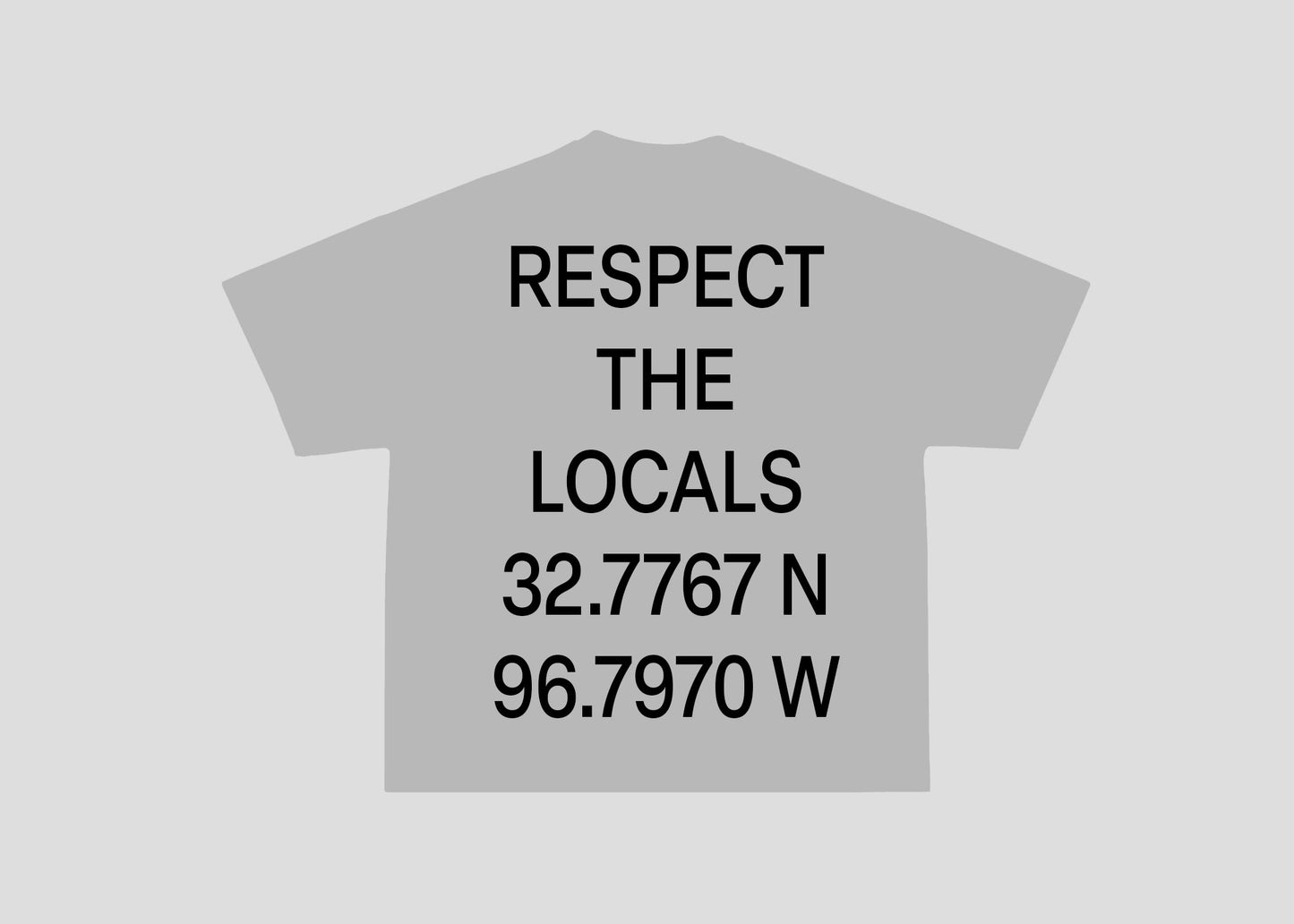 Locals Over-sized Box Tee